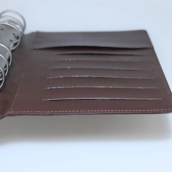 LOUIS VUITTON Epi Agenda MM Day Planner Cover Mocha R2004D LV Auth sw099 - Picture 10 of 16